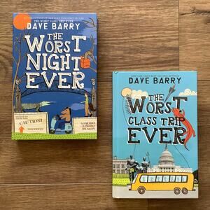 The Worst Class Trip Ever The Worst Night Ever Book Bundle Dave Barry